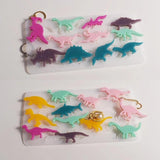 Dinosaur Resin Mold Necklace Pendant DIY Craft