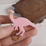 Dinosaur Resin Mold Necklace Pendant DIY Craft