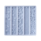Leaves Flower Bookmark Silicone Mold for DIY Epoxy Resin Crafts