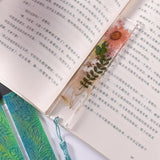 Leaves Flower Bookmark Silicone Mold for DIY Epoxy Resin Crafts