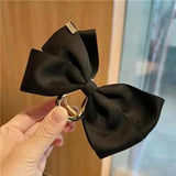Big Bow Hair Claw Ribbon Hair Clip Claw Clamp Headwear