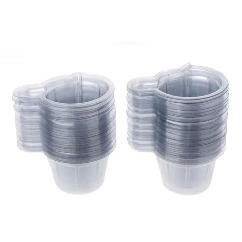 40ML Plastic Disposable Cups Dispenser Epoxy Stirring Stick Jewelry Making Tool