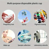40ML Plastic Disposable Cups Dispenser Epoxy Stirring Stick Jewelry Making Tool
