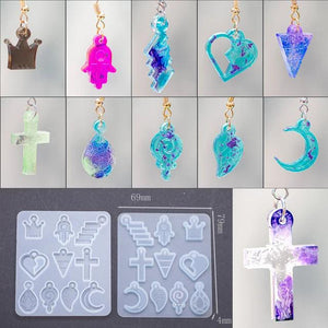 Resin Epoxy Silicone Molds for DIY Jewelry Making