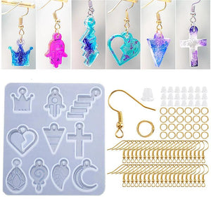 Resin Epoxy Silicone Molds for DIY Jewelry Making
