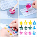 Resin Epoxy Silicone Molds for DIY Jewelry Making