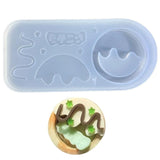 Cartoon Takoyaki Silicone Mold Keychain DIY Jewelry Pendant Tools