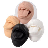 3D Silicone Mouth Model for Piercing Jewelry Display