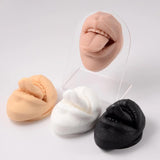 3D Silicone Mouth Model for Piercing Jewelry Display