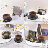 Coaster Sets Silicone Mold DIY Epoxy Resin Crafts Jewelry Making Tools Mould