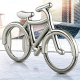 Bike Shaped Bottle Opener Keychain for Cyclists