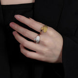 Titanium Steel Colorless Ring - Women's Gift