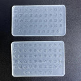 Silicone Epoxy Resin Mold for DIY Keychain Pendant Jewelry
