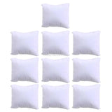 10 Pcs Velvet Bracelet Pillow Multicolor Jewelry Cushion