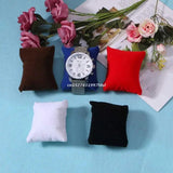 10 Pcs Velvet Bracelet Pillow Multicolor Jewelry Cushion