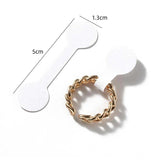 Jewelry Tag Self Adhesive Sticker Card Necklace Earring Display Label