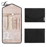 Roll Foldable Jewelry Case Travel Jewelry Organizer Portable