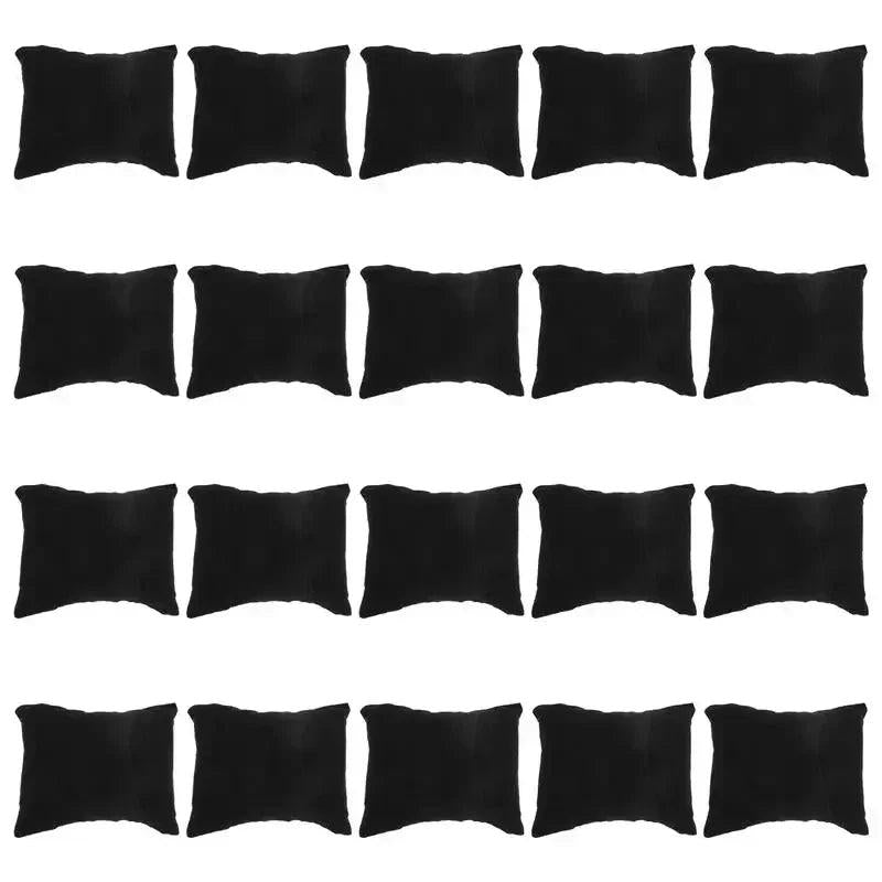 10pcs Velvet Bracelet Watch Pillow Small Velvet Pillow Jewelry Bracelet Cushion