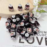 10pcs Peanut Butter Resin Charms for DIY Jewelry Making