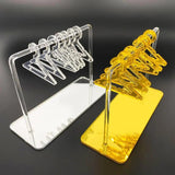 Earring Organizer Mini Coat Hanger Soft Pottery Stand