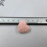 10pcs Korea Rose Flowers Love Heart Charms for Jewelry Making Findings