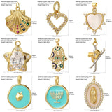 Heart Star Charms DIY Earrings Necklace Jewelry Making Supplies