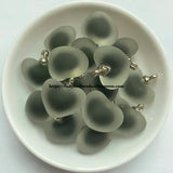 Heart Matte Bead In Bead Acrylic Pendant 16mm 7 Colors DIY