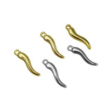 Pepper Pendant Charms Stainless Steel Pendants DIY Jewelry Making 5pcs/lot