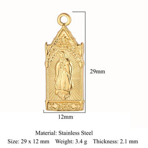 3pcs Angel Wing Cross Rhinestone Pendant Charm DIY Jewelry