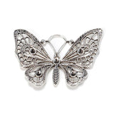 10pcs Butterfly 48x37mm Antique Bronze Charm Pendant for DIY Necklace Craft
