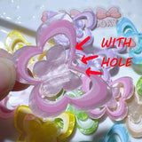 Acrylic Hollow Butterfly Earring Charms - DIY Jewelry Making