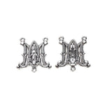 12 PCS Cross Charm Pendulum Virgin Mary Jesus DIY Jewelry Making Accessories