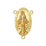 12 PCS Cross Charm Pendulum Virgin Mary Jesus DIY Jewelry Making Accessories