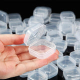 Mini Storage Box Transparent Square Plastic Packaging Container Case