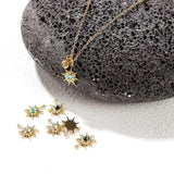 3Pcs Bohemian Eight Star Style Charms for DIY Jewelry Making
