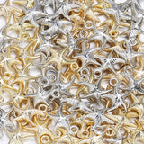 50Pcs/Lot CCB Starfish Shape Pendants Charms for DIY Jewelry Making