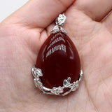 Agates Charm Rose Quartz Pendant for DIY Necklace
