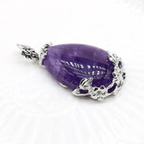 Agates Charm Rose Quartz Pendant for DIY Necklace