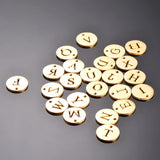 5pcs 12mm Stainless Steel Alphabet Necklace Pendant Charms DIY Jewelry Making