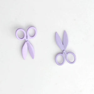 Enamel Painted Mini Scissor Charms for DIY Jewelry Making 10pcs