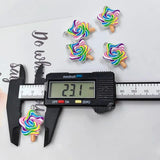 10pcs Dollhouse Star Lollipop Charms for Jewelry Making