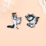 8PCS Cartoon Charms Acrylic Jewelry Findings Earring Necklace DIY