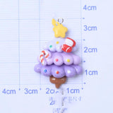 10pcs Christmas Sock Trees Charms for Jewelry Making DIY Pendant C1482