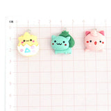 10pcs Anime Elf Small Monster Resin Charms DIY Jewelry Making Findings