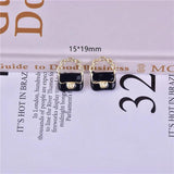 10pcs 15*19mm 3D Bag Enamel Metal Charms DIY Jewelry Making Bulk