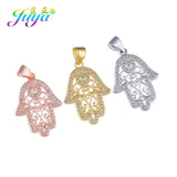Hamsa Hand Of Fatima Pendants DIY Charms Bracelet Necklace Making