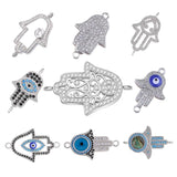 Hamsa Hand Of Fatima Pendants DIY Charms Bracelet Necklace Making