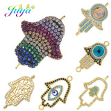 Hamsa Hand Of Fatima Pendants DIY Charms Bracelet Necklace Making