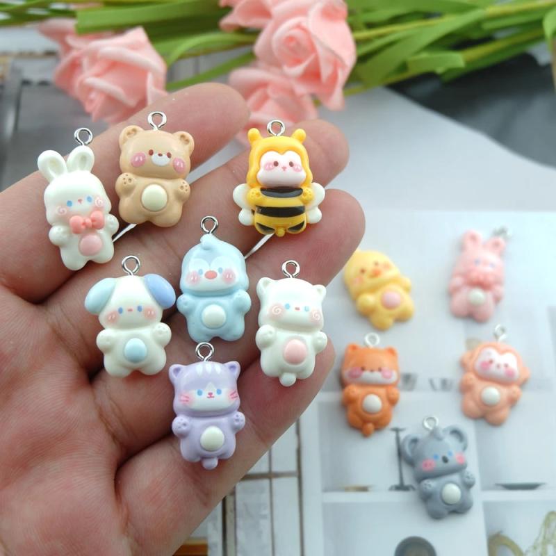 Animal Charms for Jewelry Making DIY Earring Bracelet Pendant Accessories