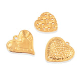 5pcs Stainless Steel Heart Love Charms Pendant DIY Necklace Bracelet